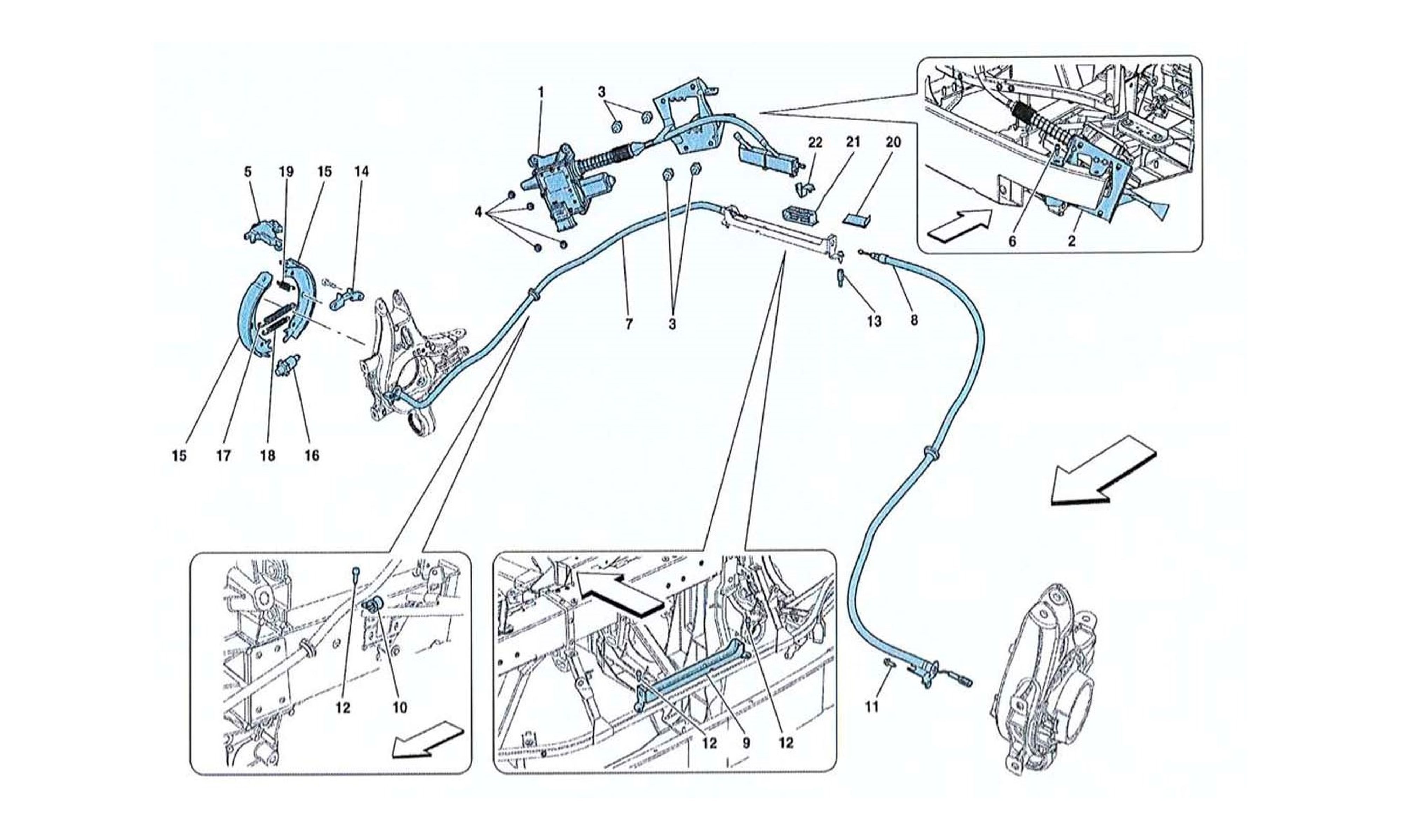 Schematic: Parking Brake Control