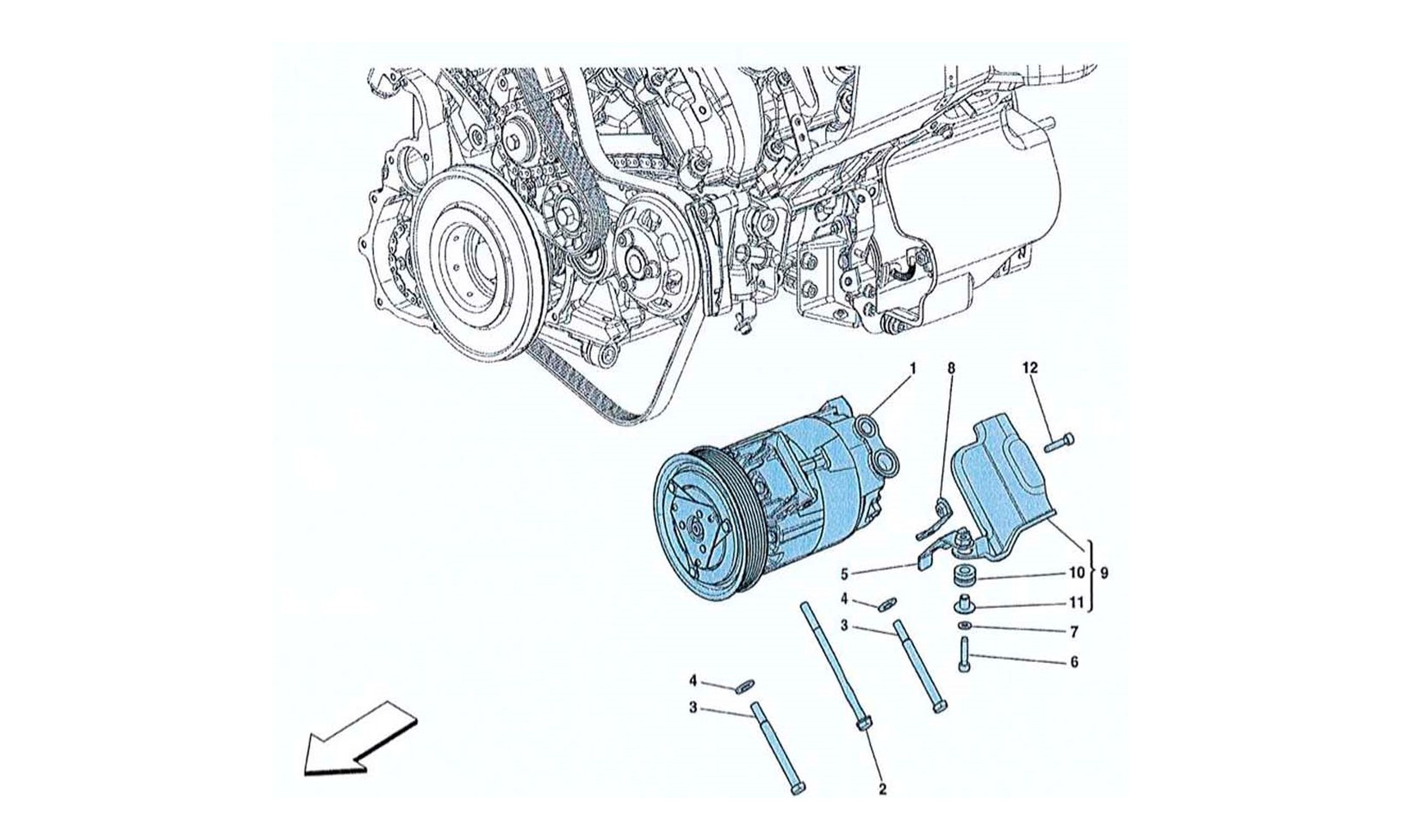 Schematic: Ac System Compressor