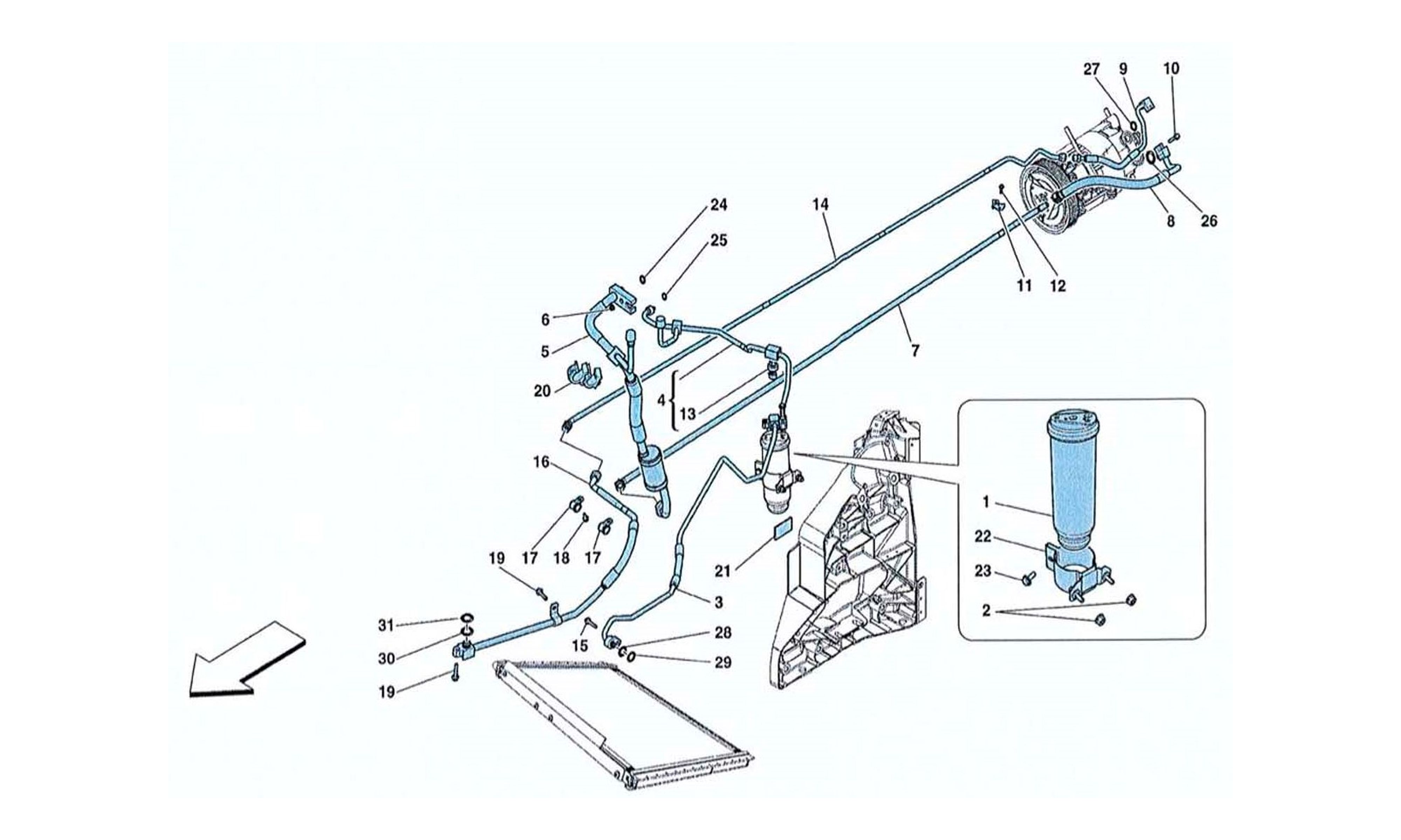 Schematic: Ac System Freon