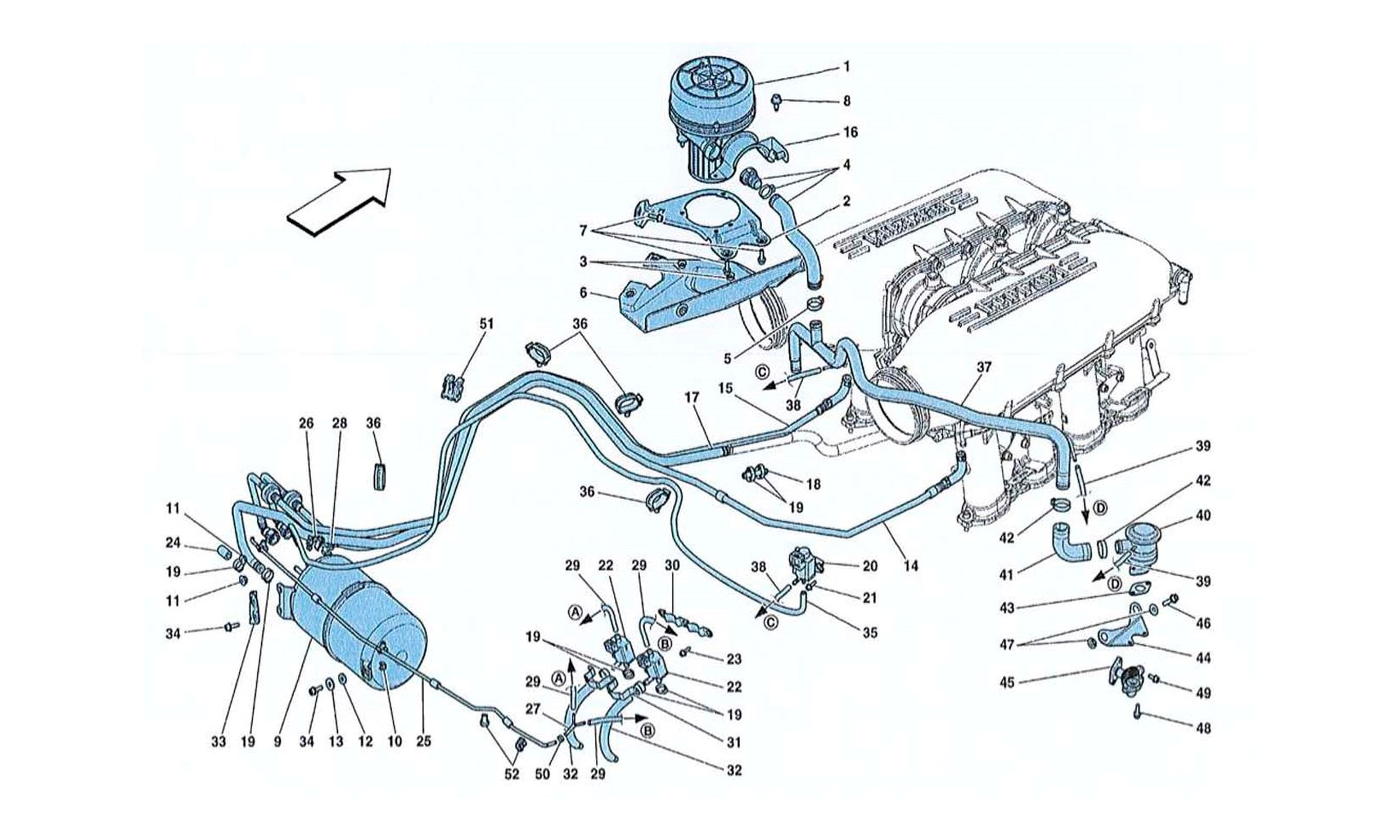 Schematic: Secondary Air System