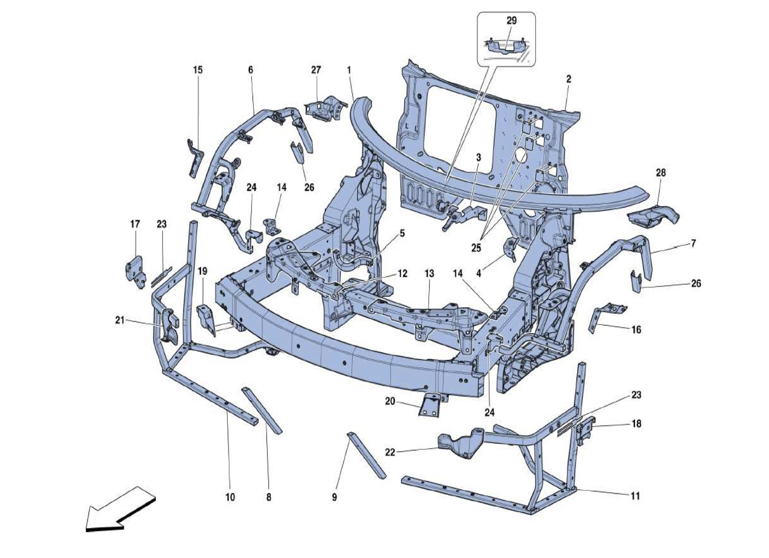 Schematic: Front Chassis