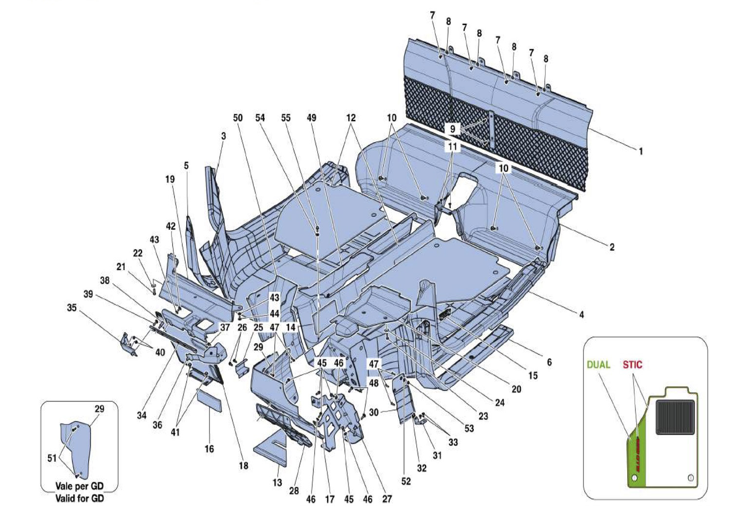 Schematic: Carpet