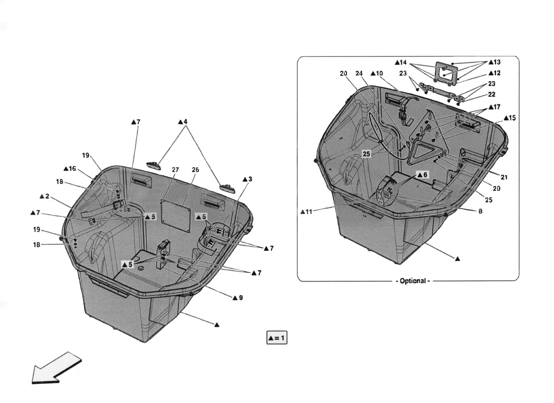 Schematic: Front Carpet