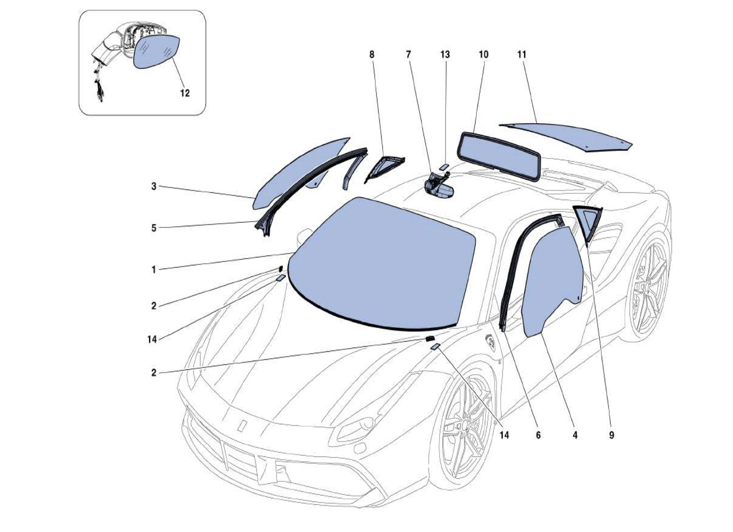 Schematic: Glass