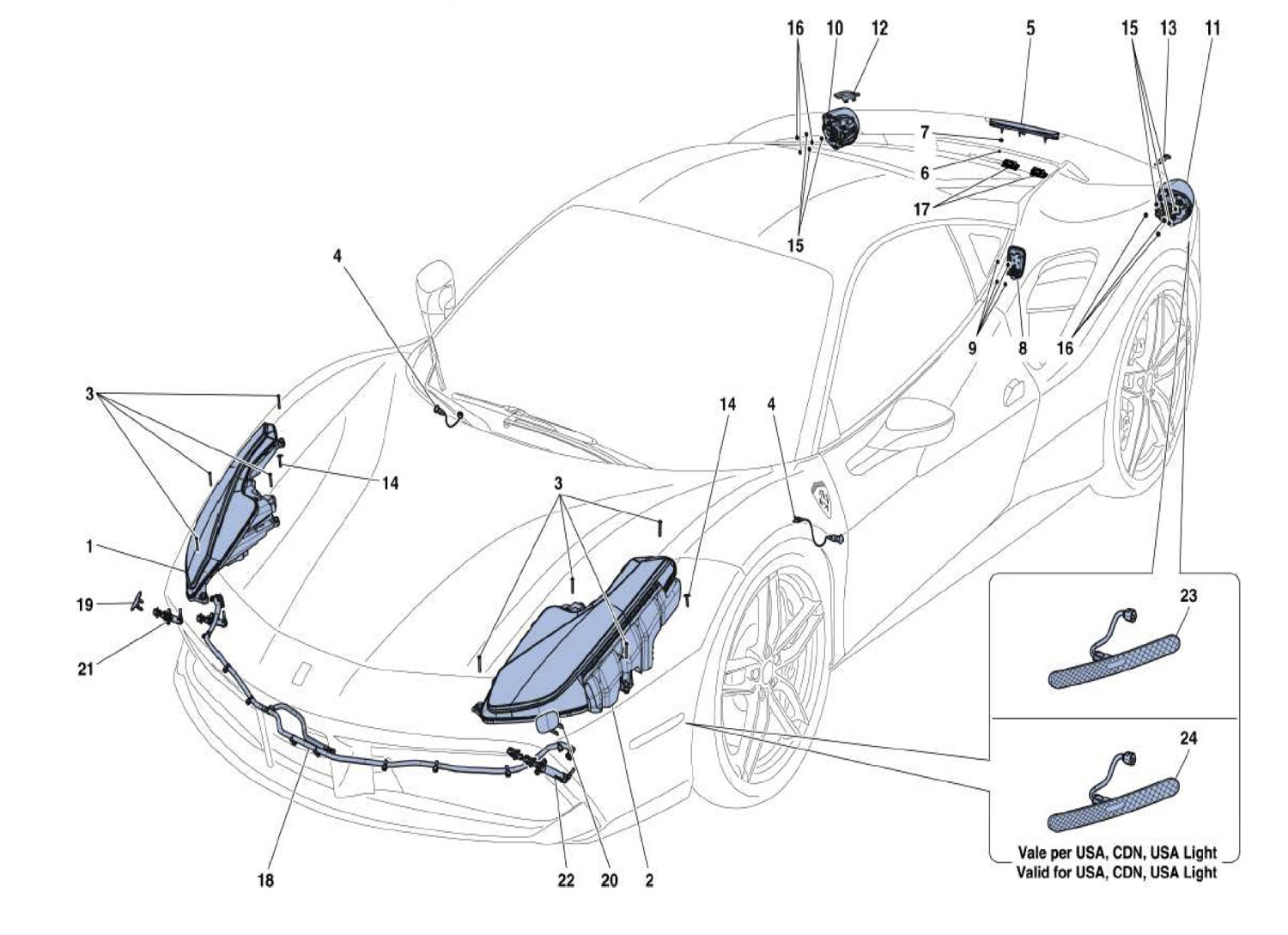 Schematic: External Fixtures