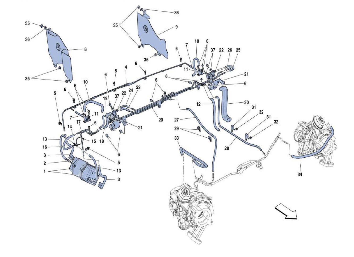 Schematic: Vacum Accumulator System