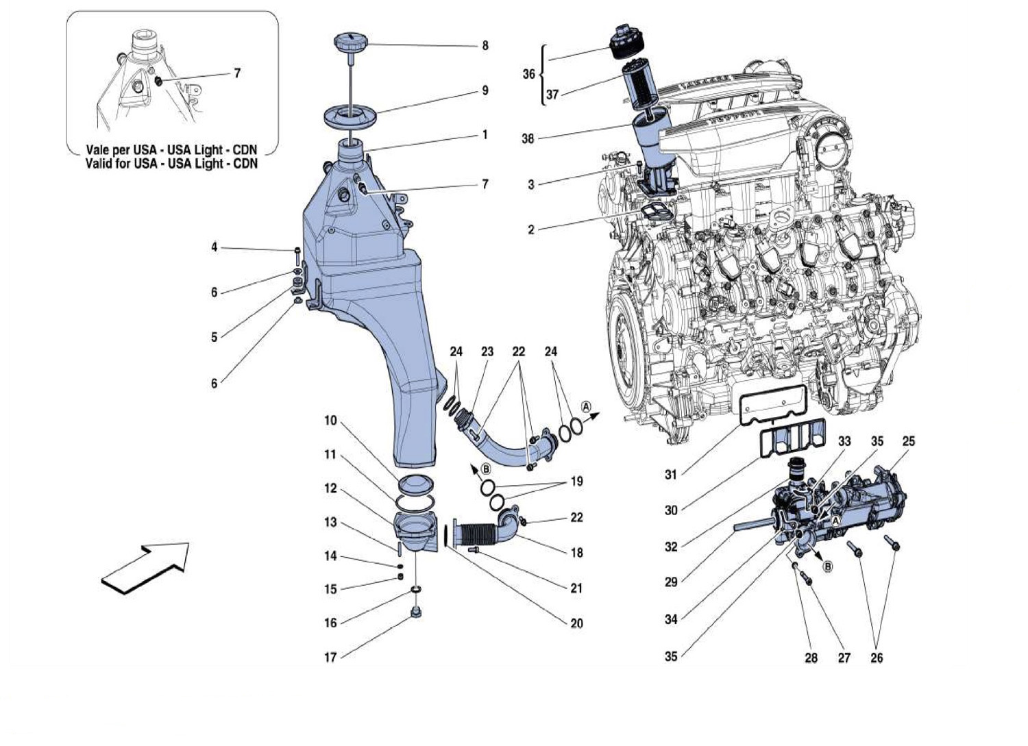 Schematic: Lubrication System