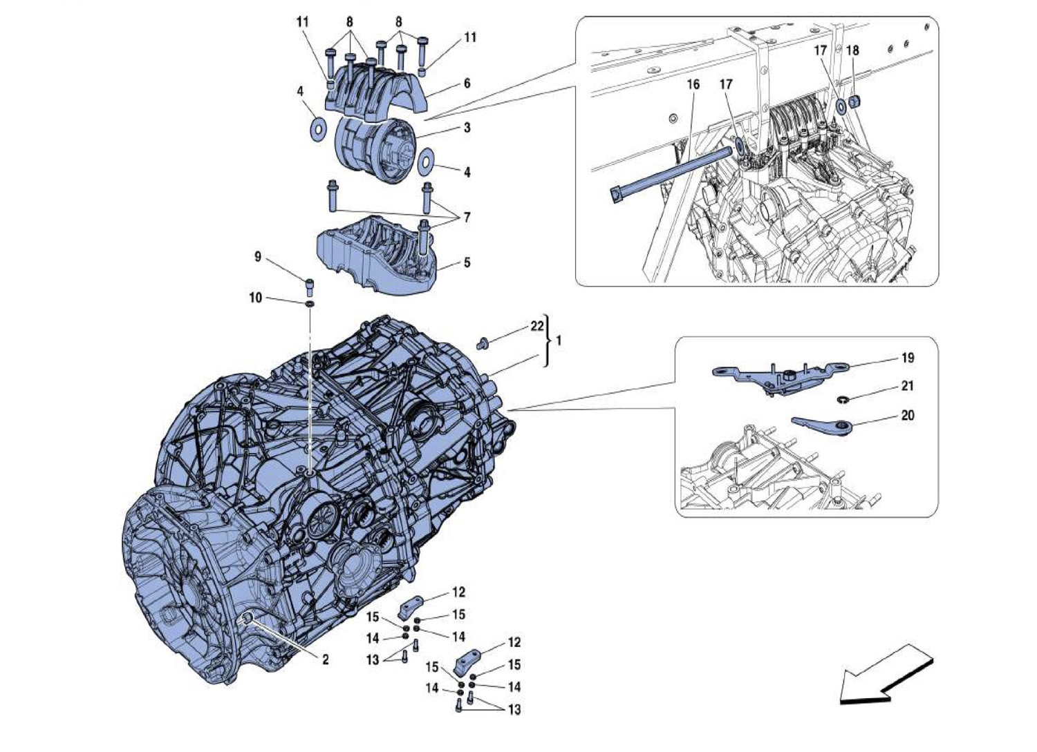 Schematic: Gearbox