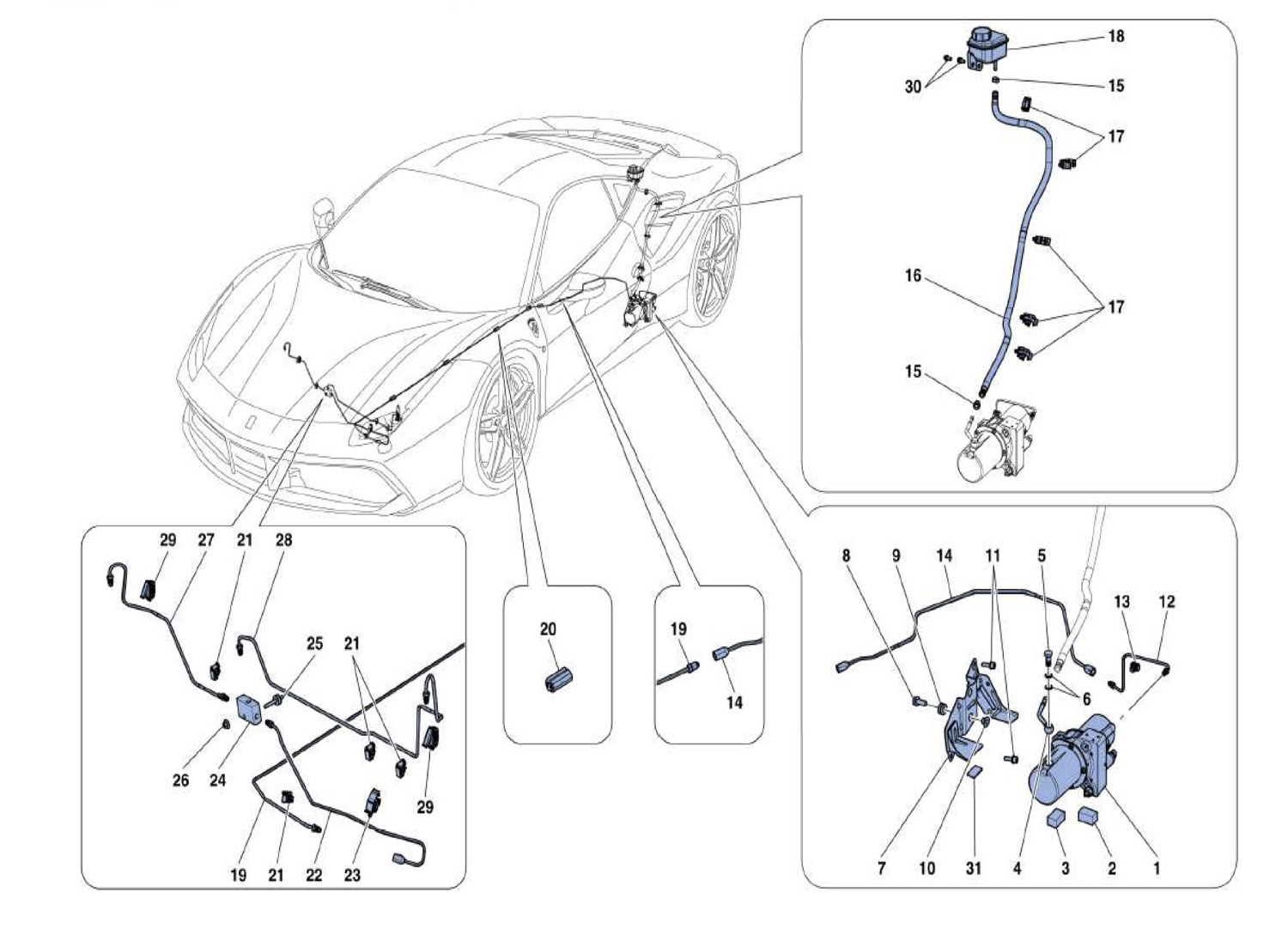 Schematic: Lifting System