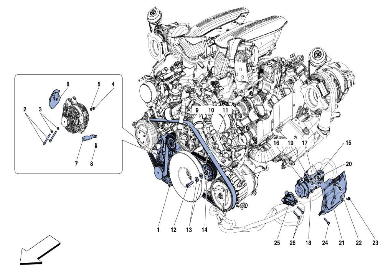 Schematic: Starter Motor