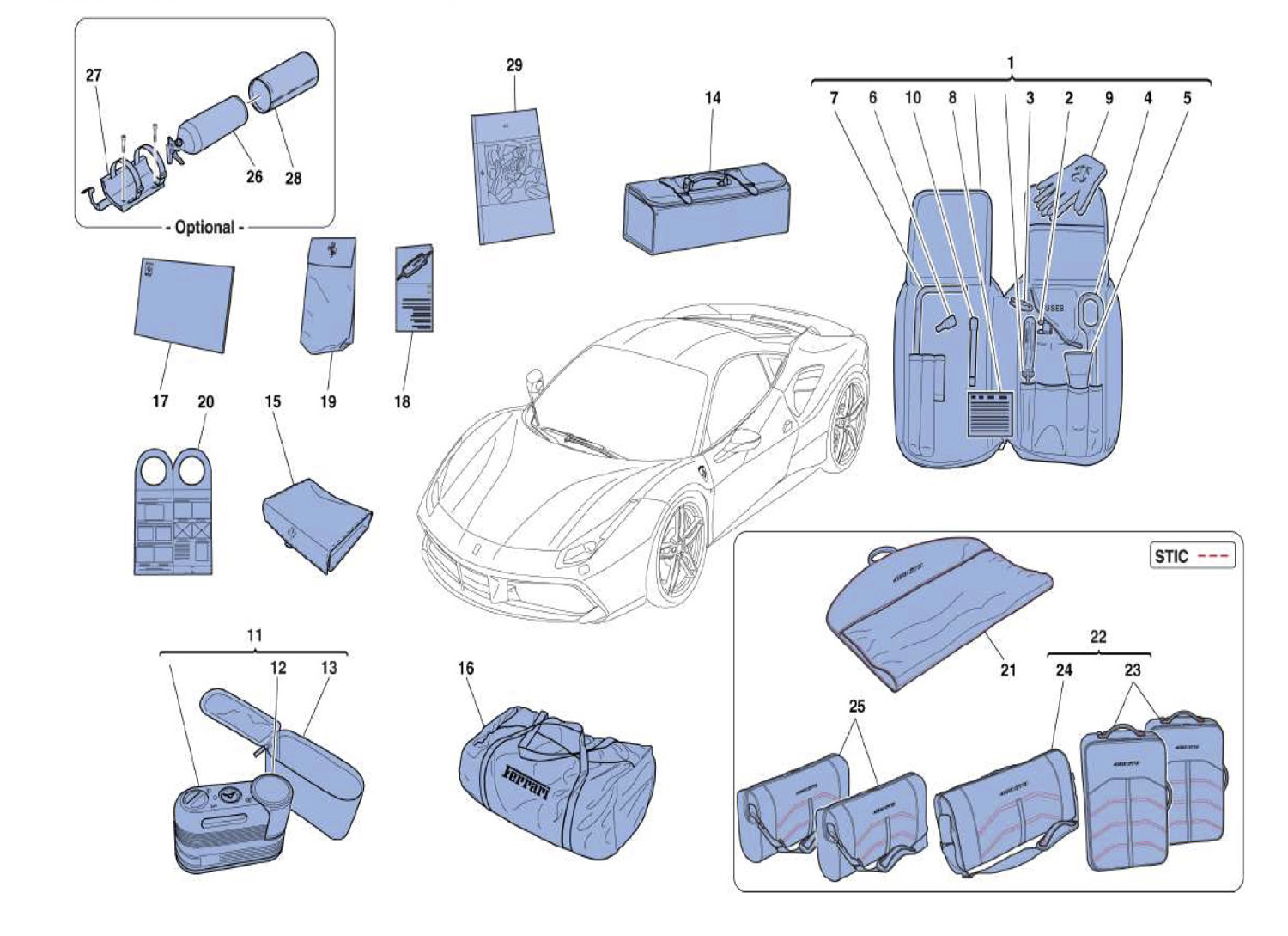 Schematic: Accessories