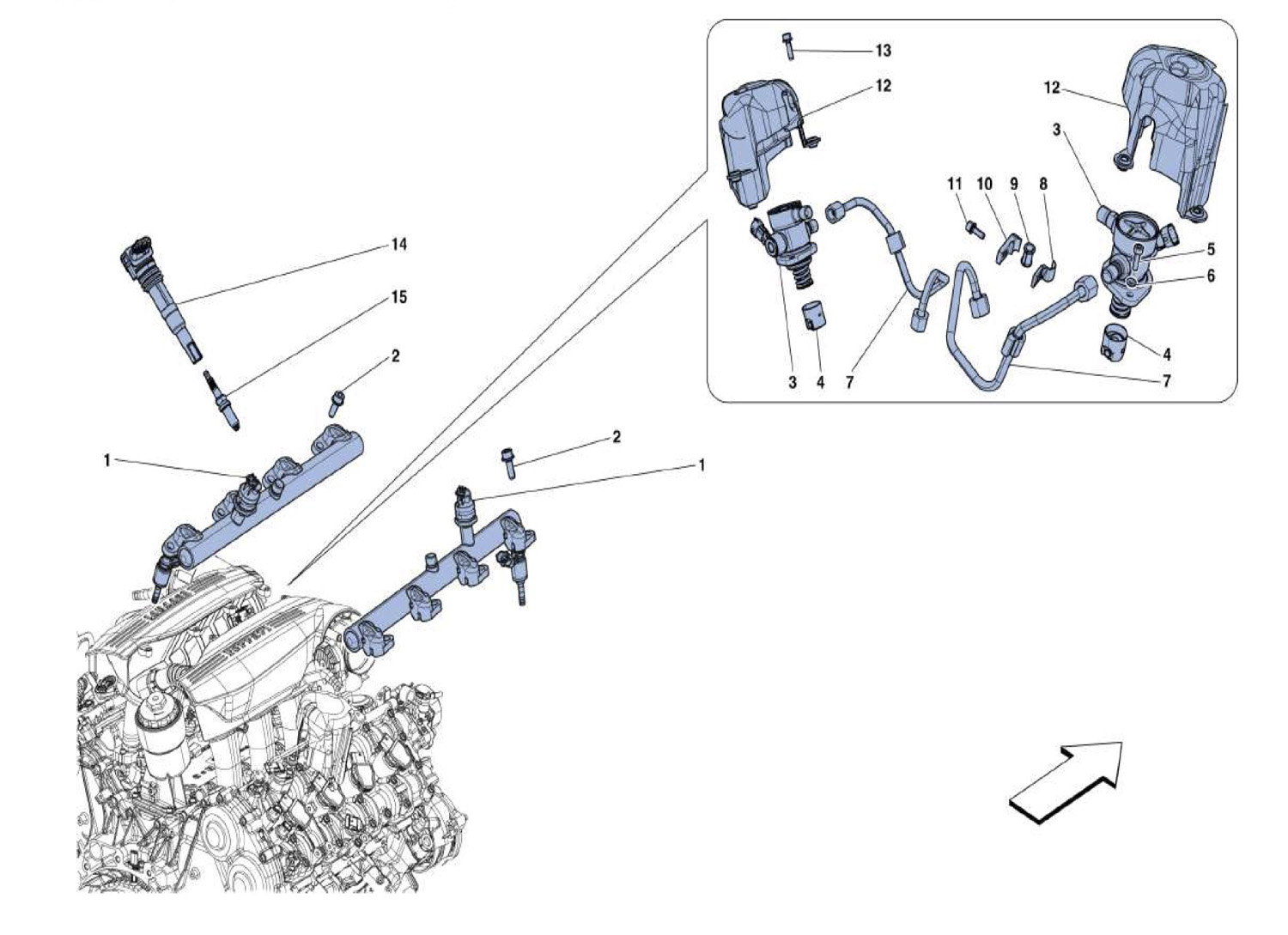 Schematic: Fuel Rail