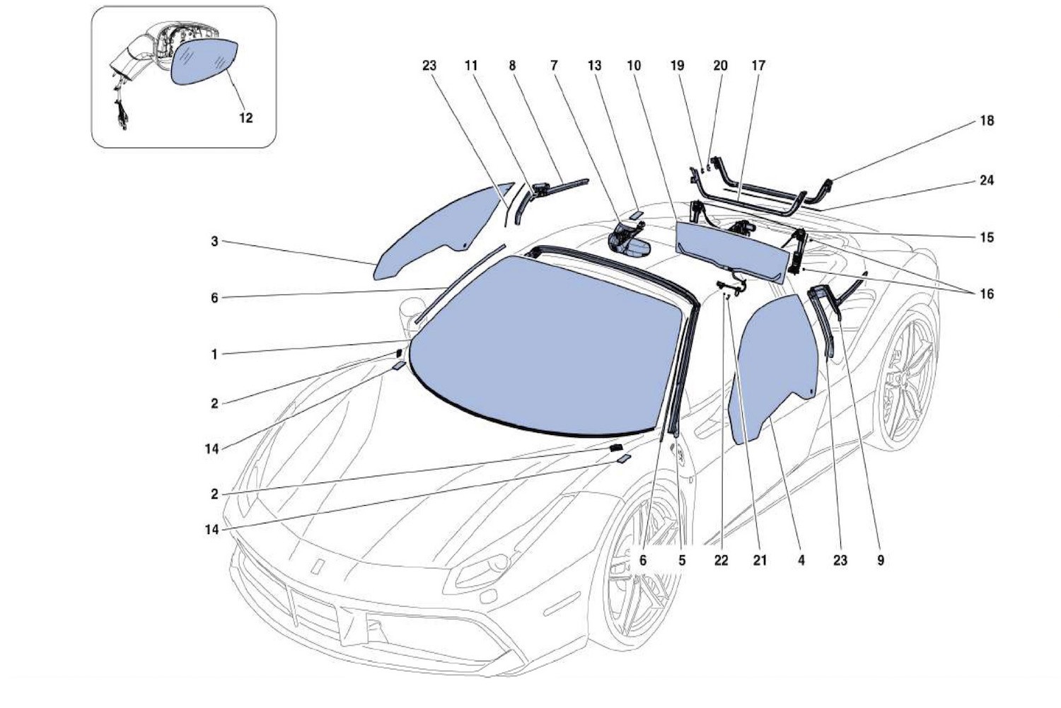 Schematic: Glass