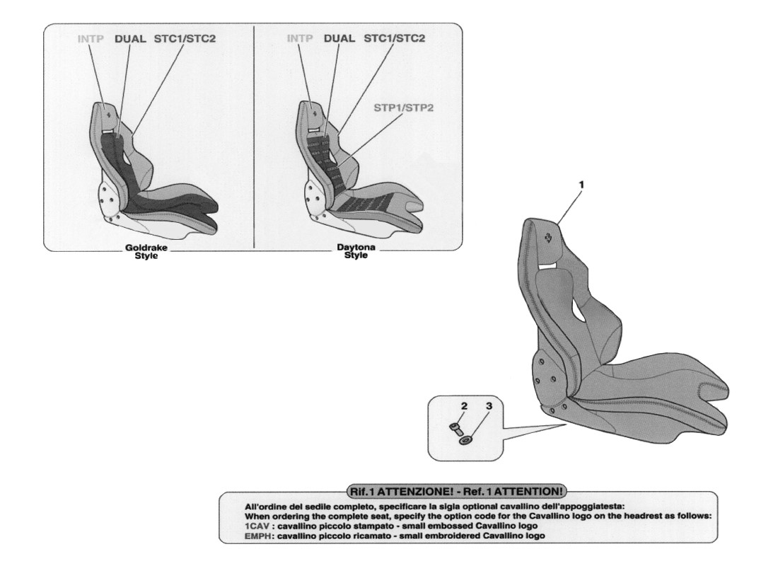 Schematic: Seats