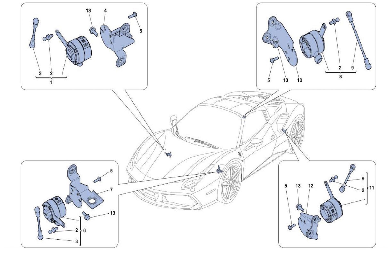 Schematic: Sensors