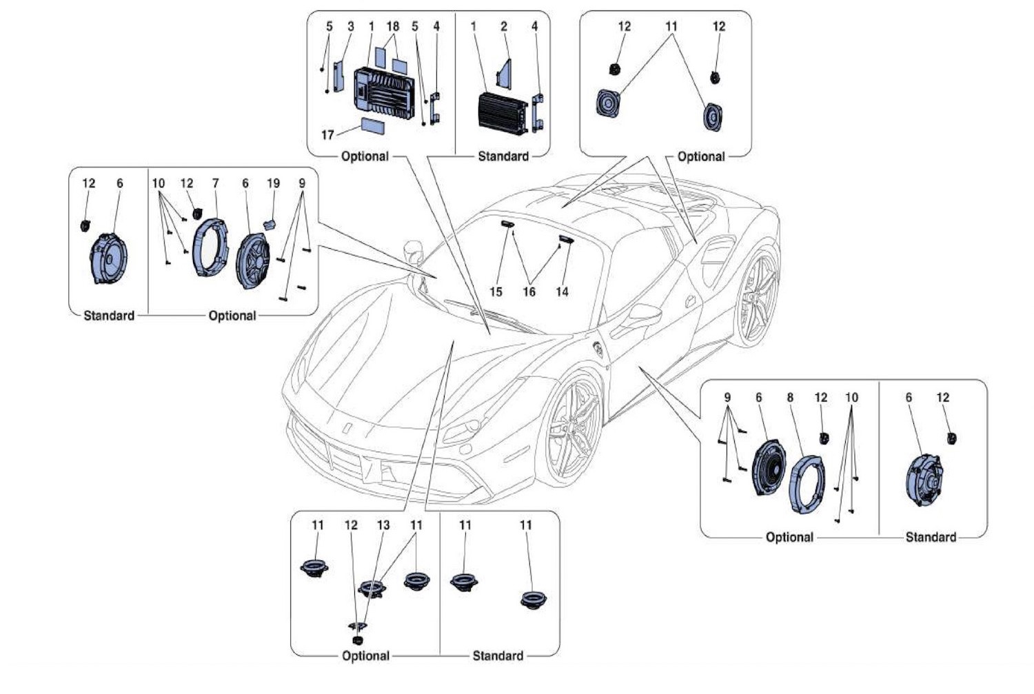 Schematic: Speakers