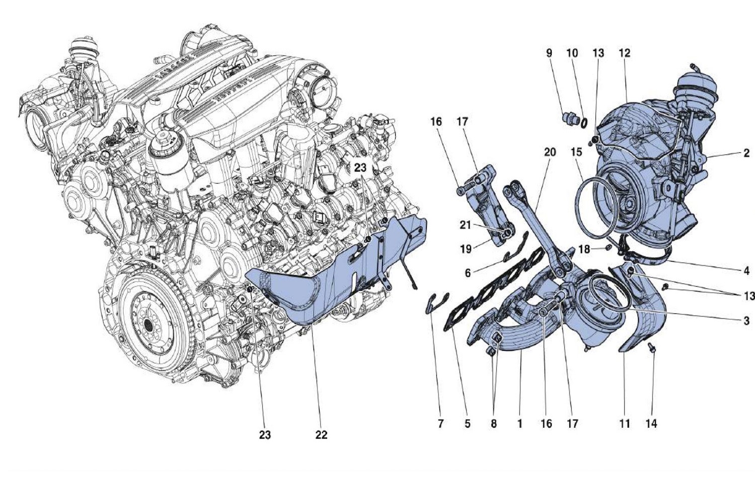 Schematic: Turbocharger