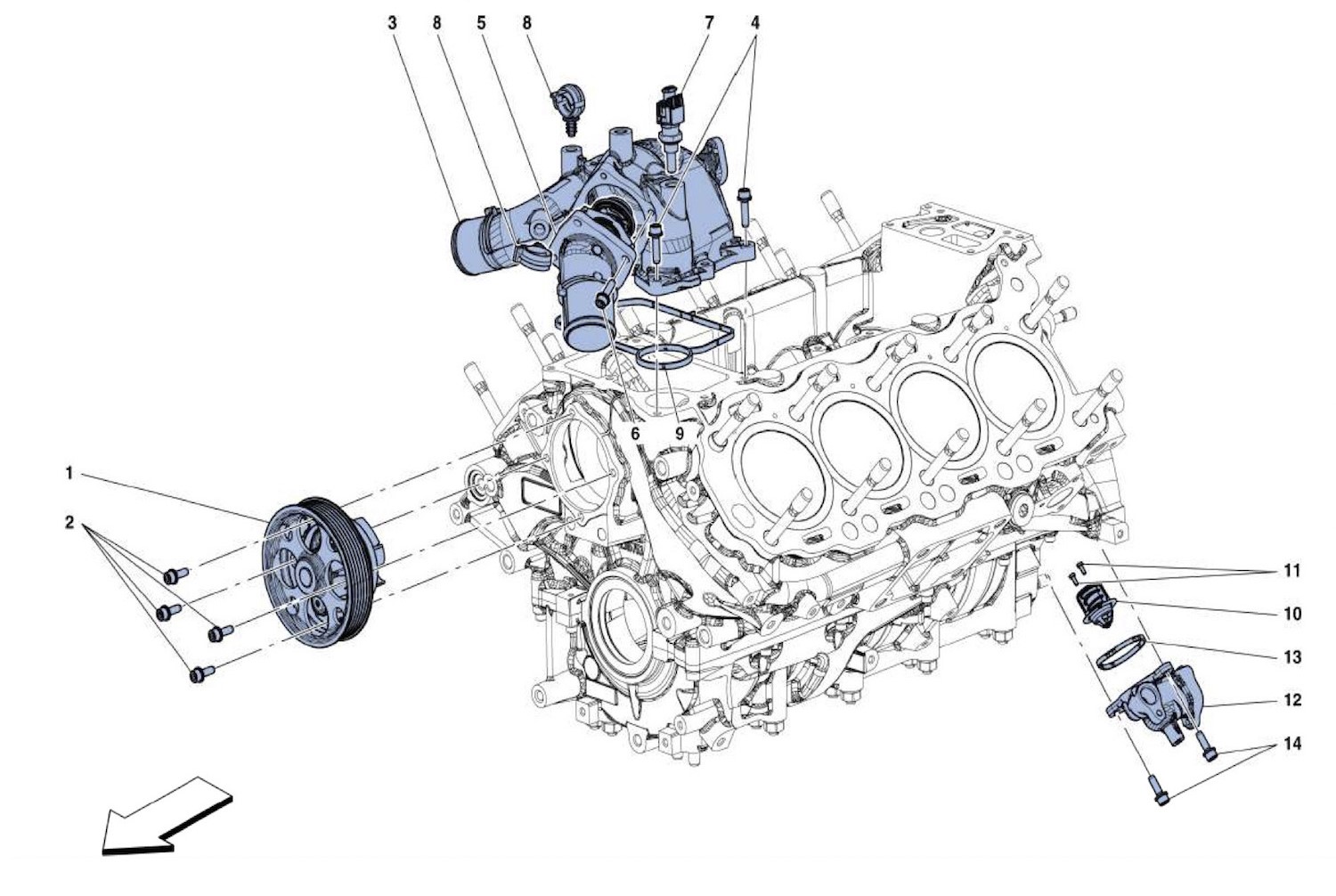 Schematic: Water Pump