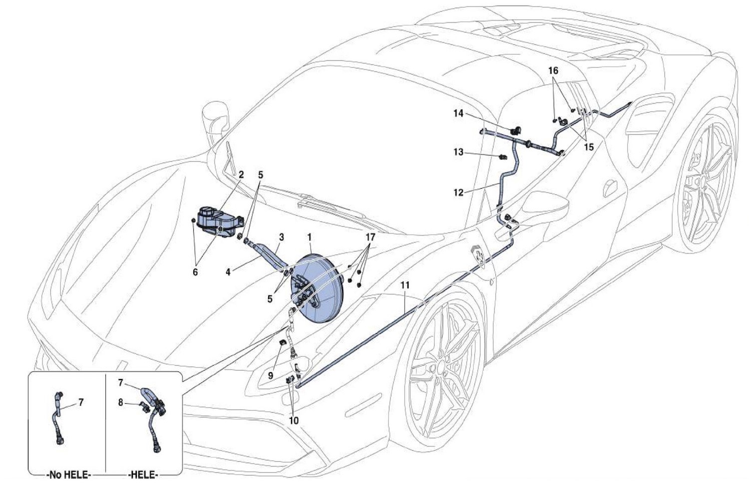 Schematic: Brake Servo