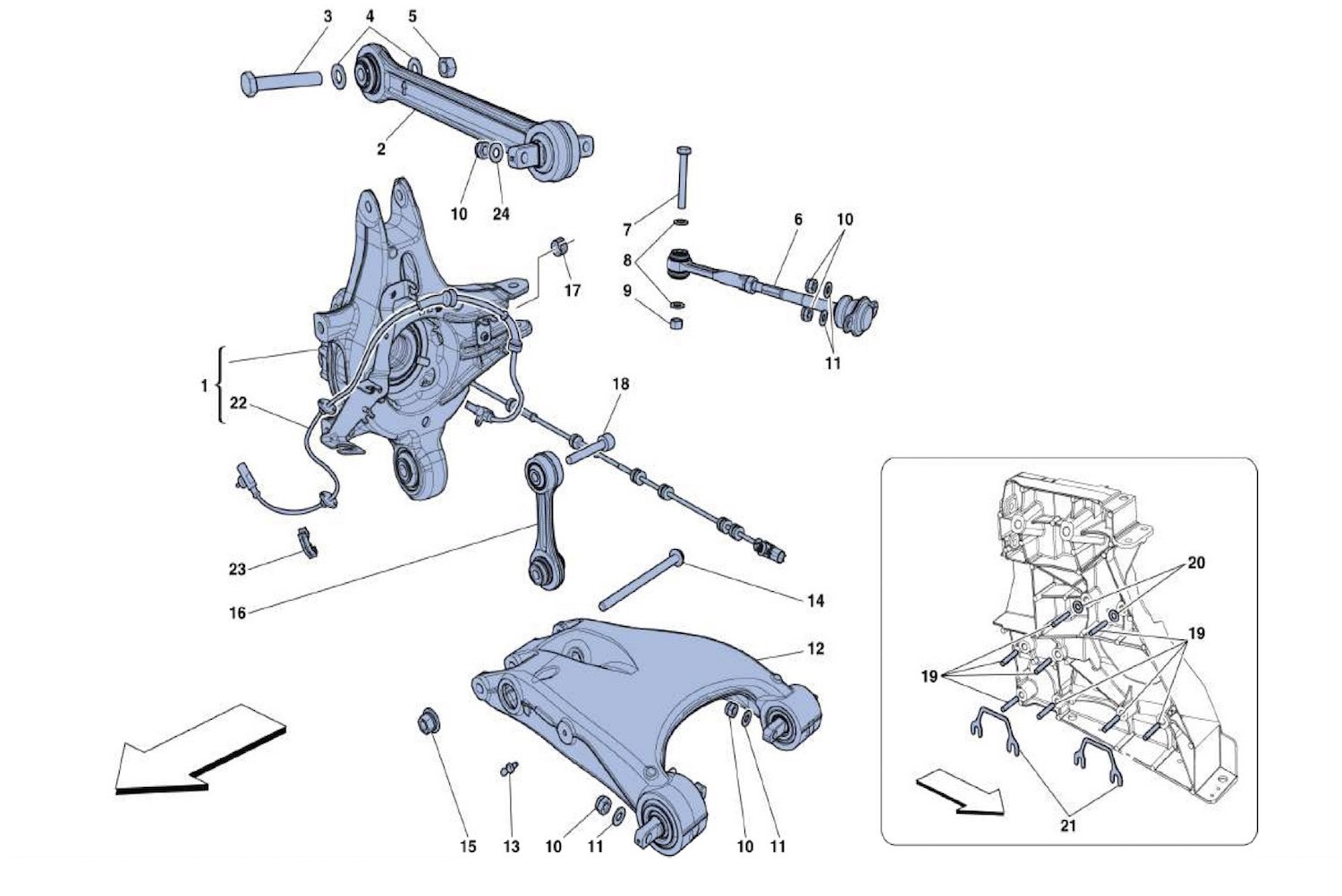 Schematic: Rear Suspension