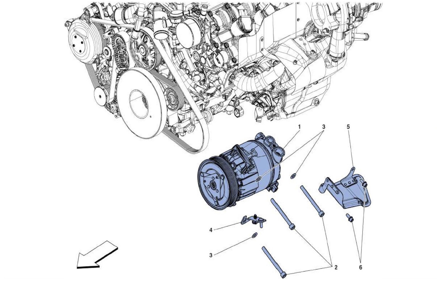 Schematic: A C Pump