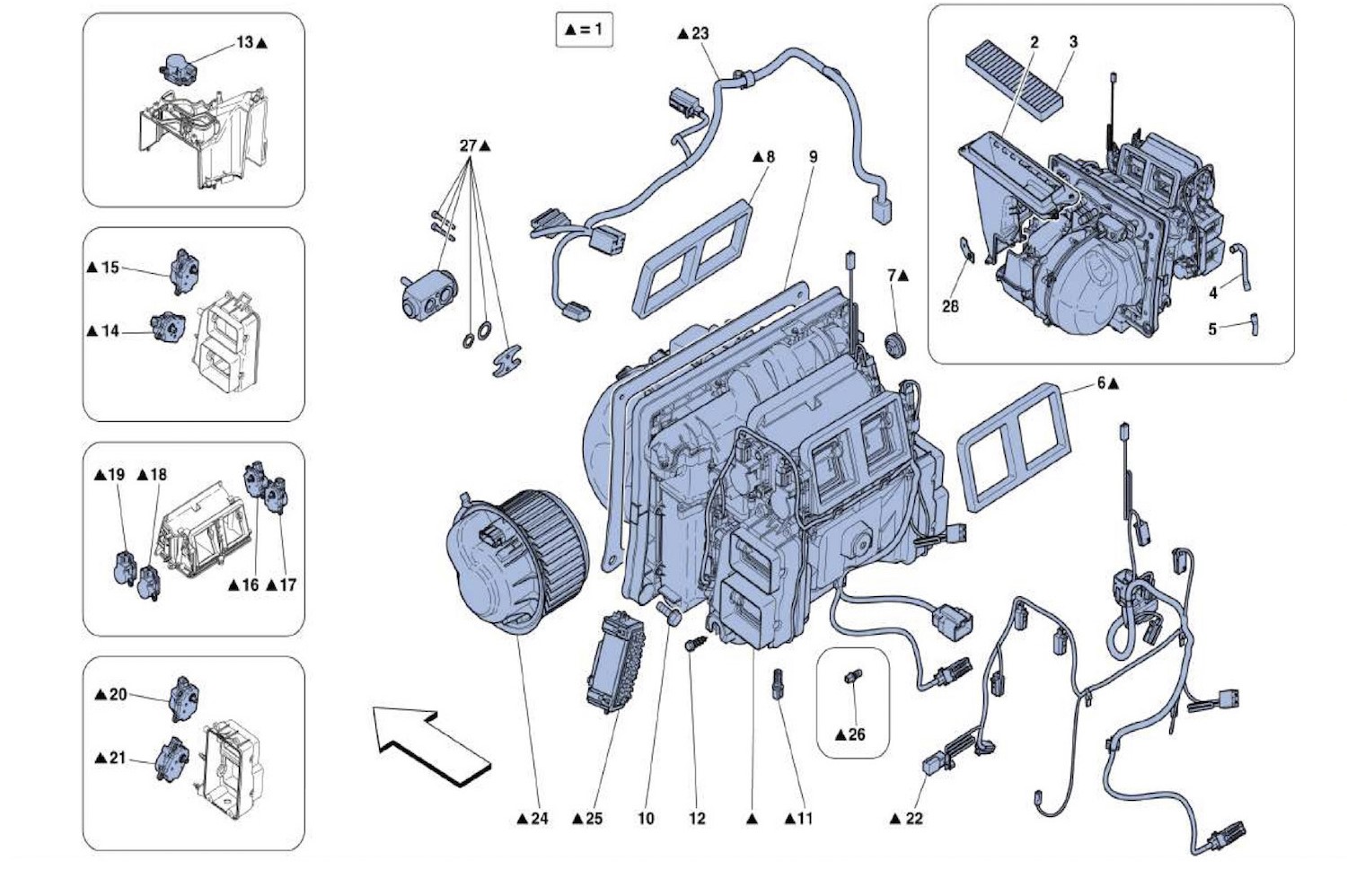 Schematic: Heater Matrix