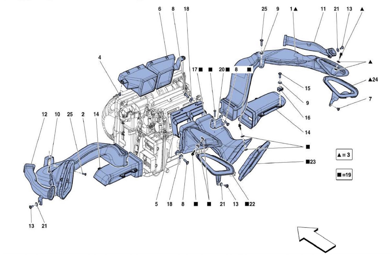 Schematic: Heater Ducting