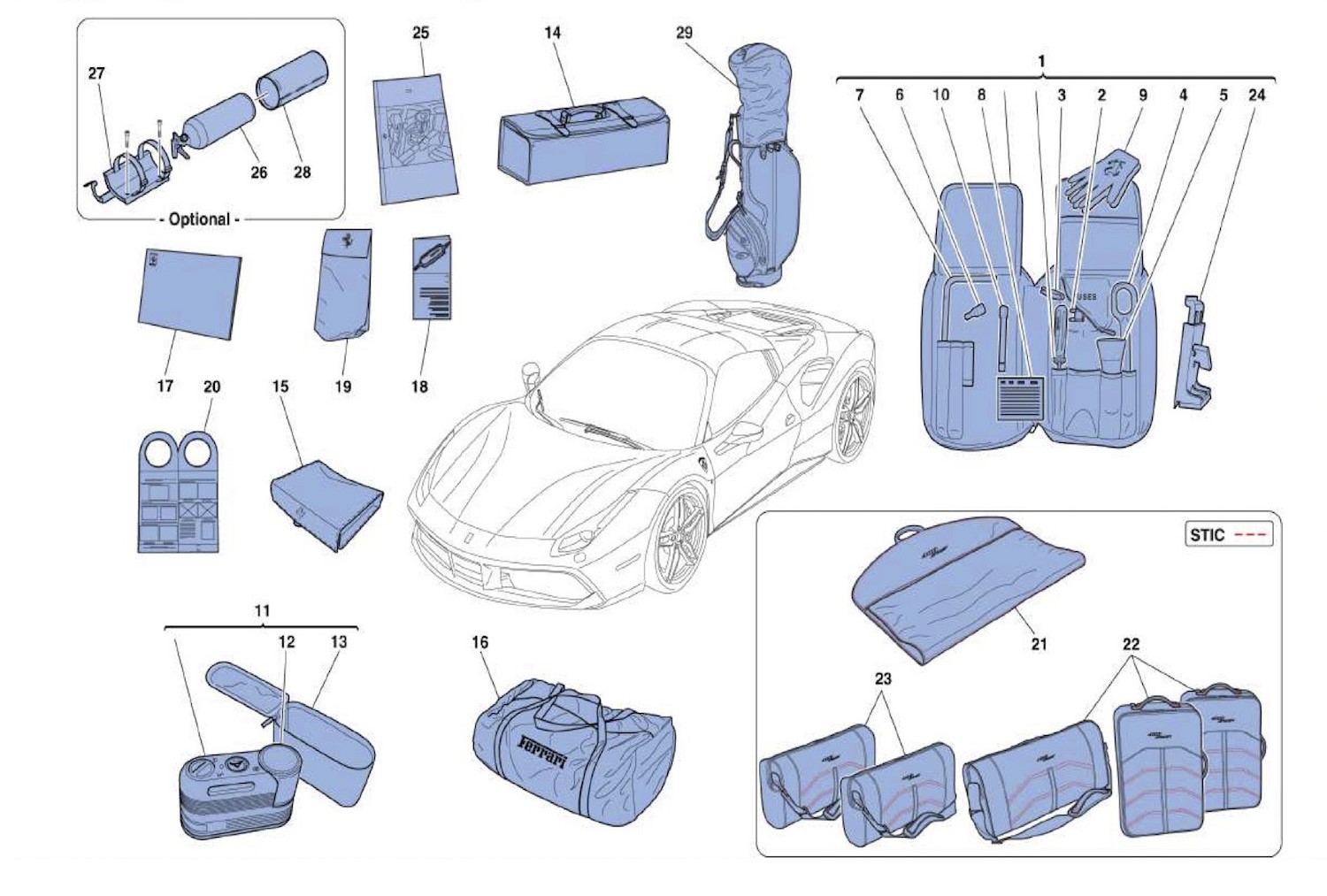 Schematic: Accessories