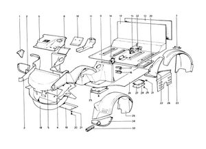 Body Shell - Inner Elements Lower