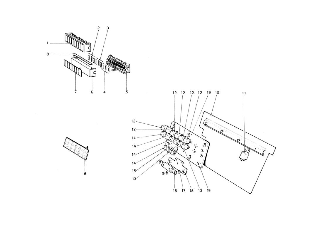 Schematic: Fuses And Relays