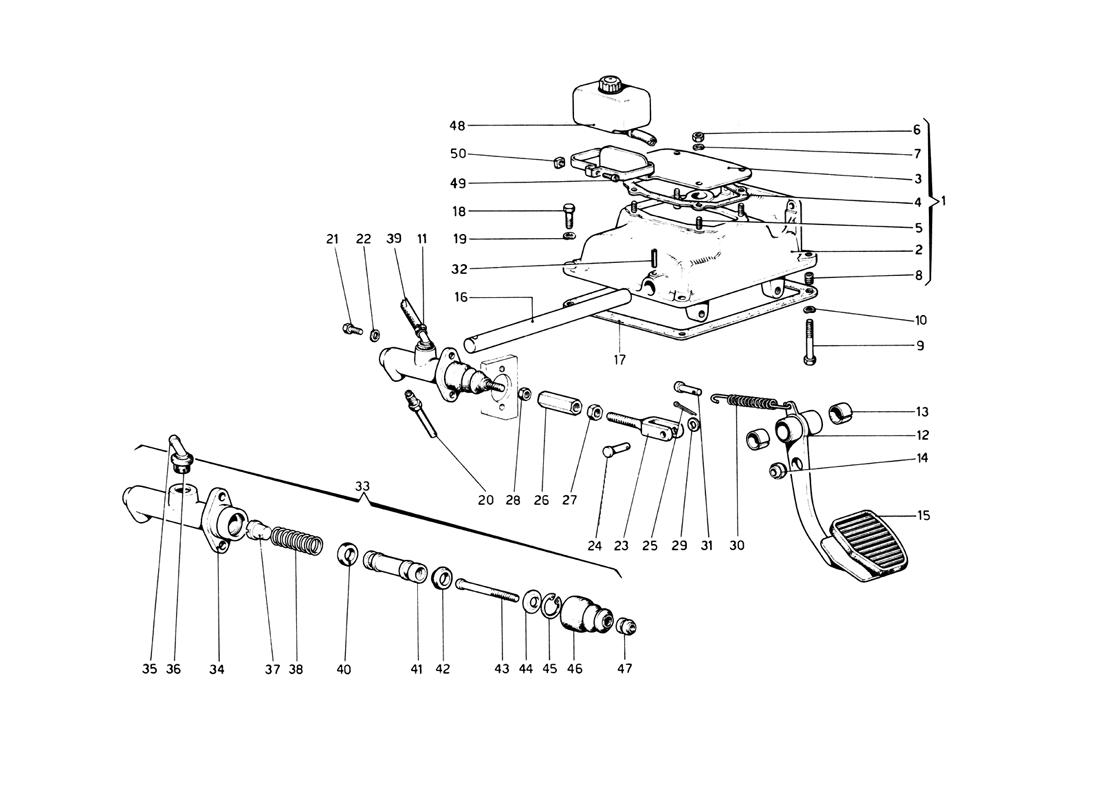 Schematic: Clutch Release Control