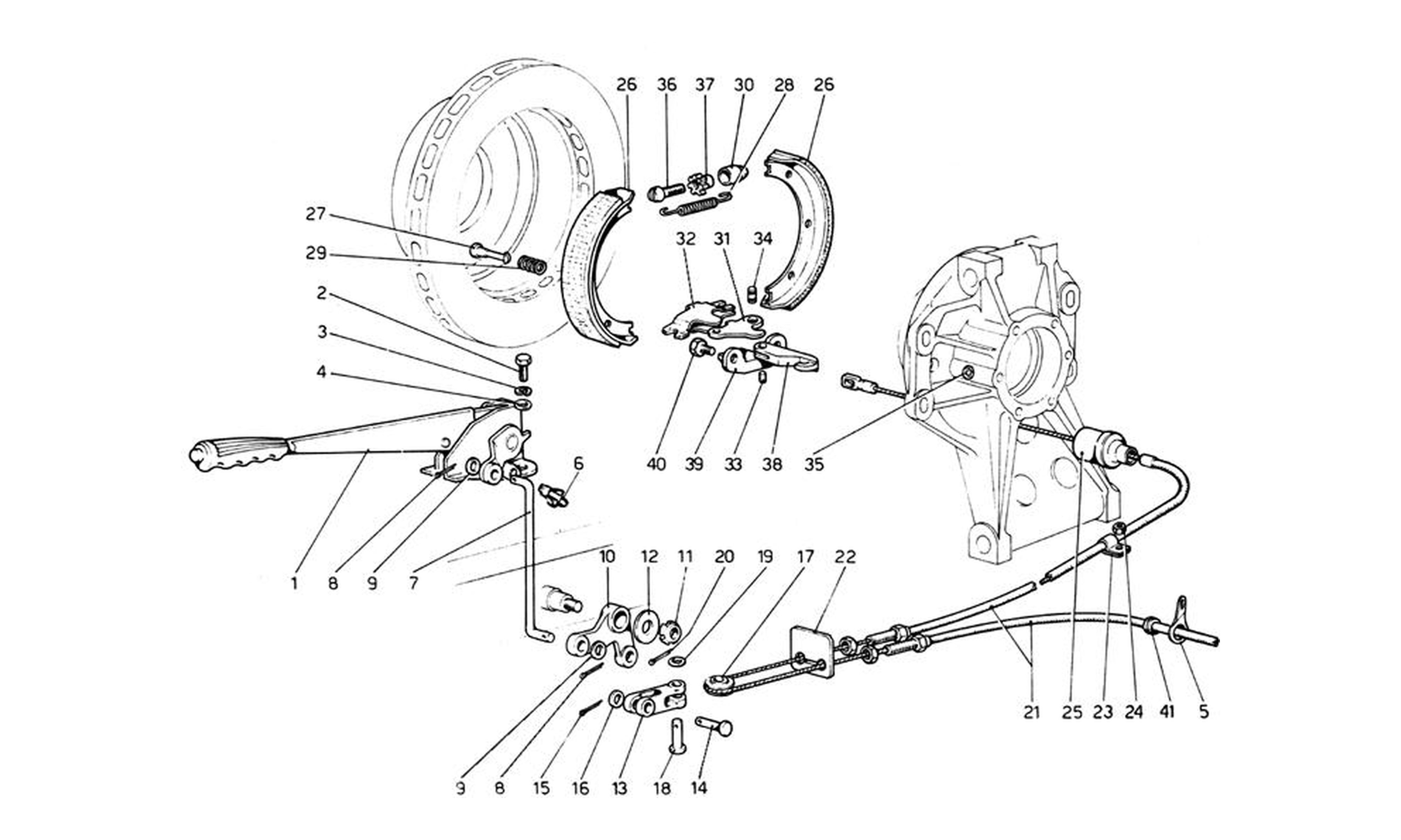 Schematic: Hand-Brake Control