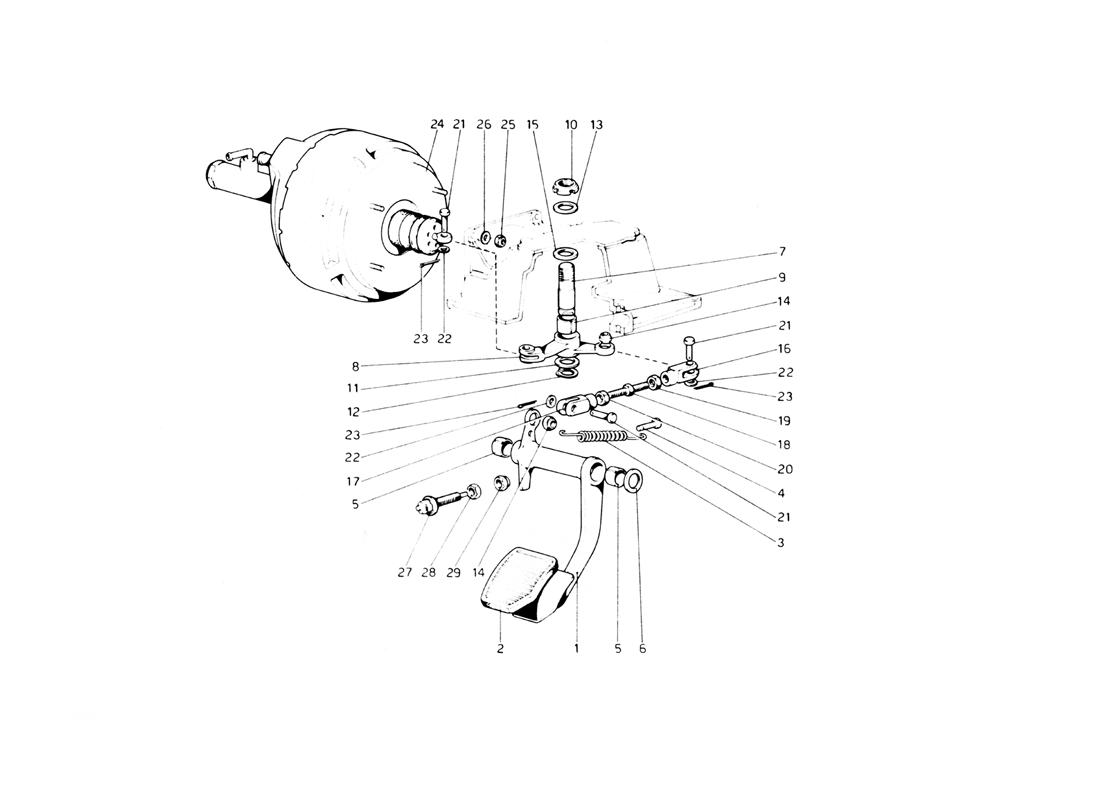 Schematic: Brake Hydraulic System (For Rhd Version)