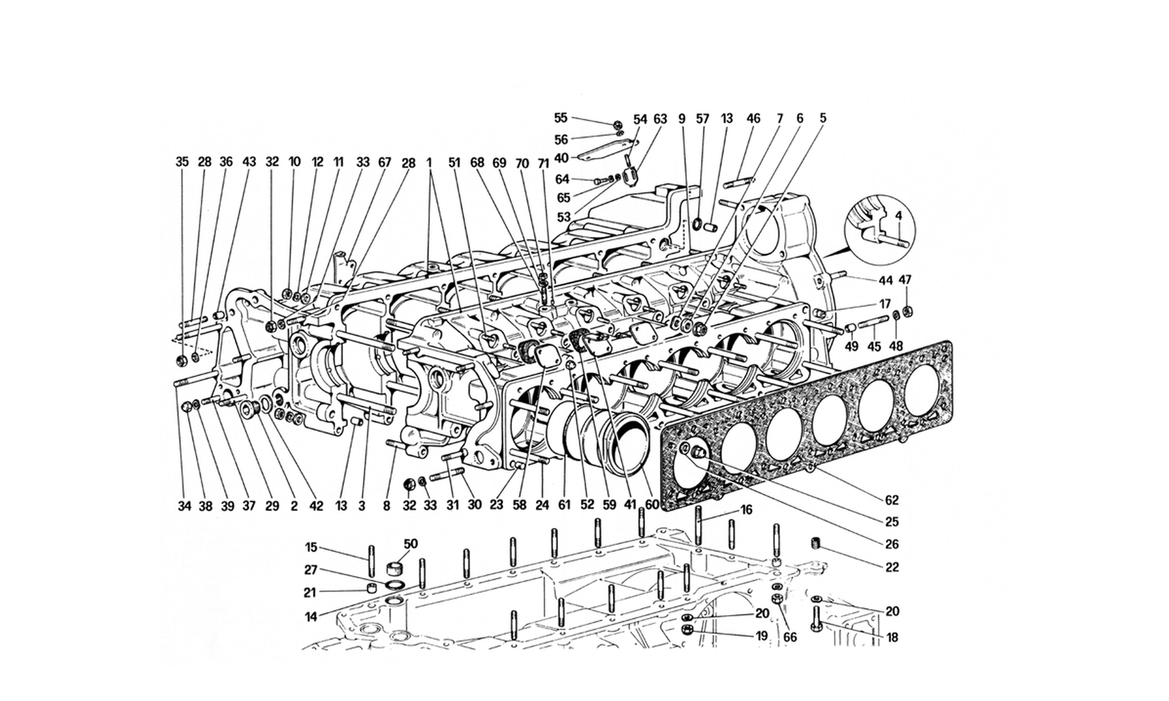 Schematic: Crankcase