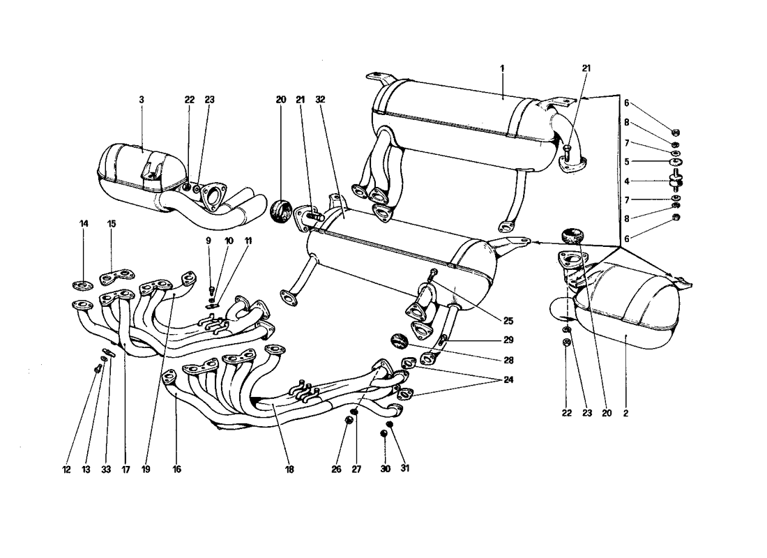 Schematic: Exhaust System