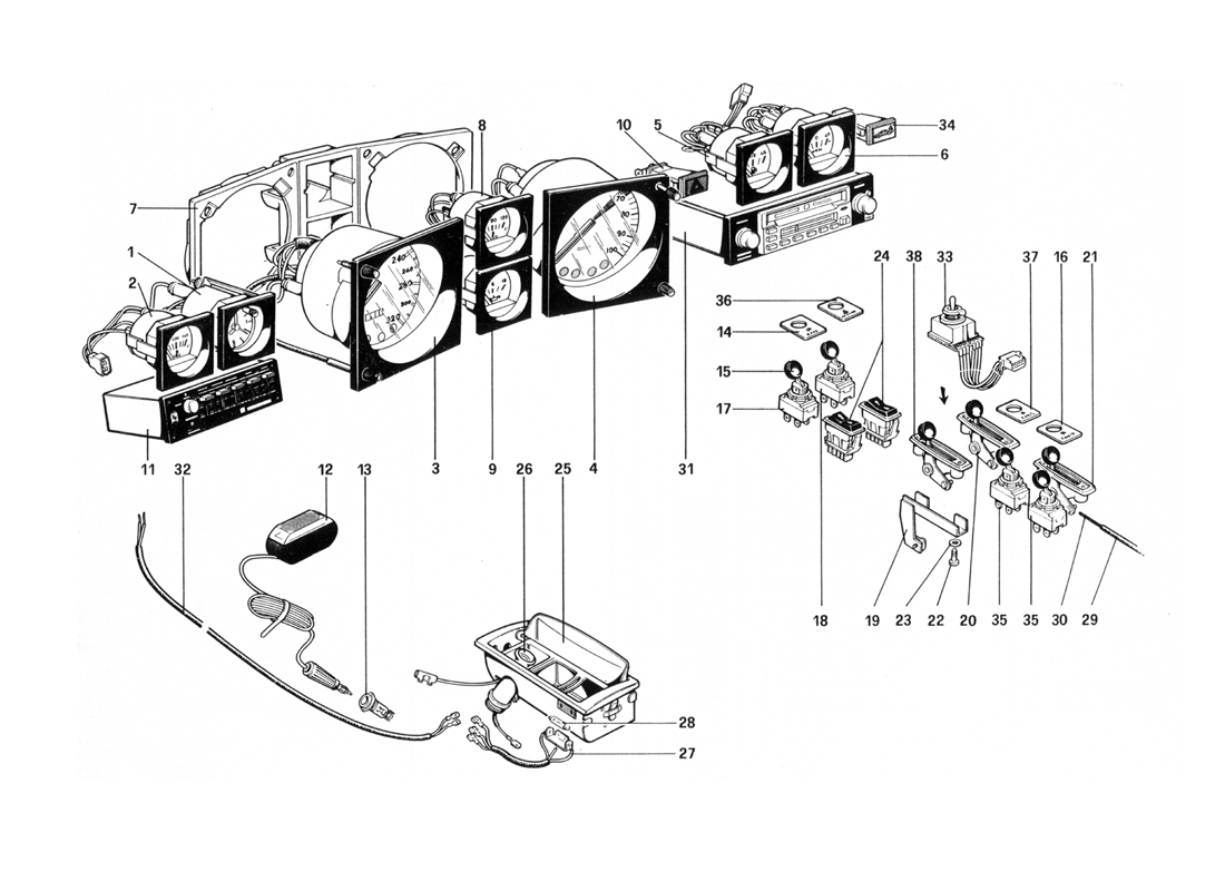 Schematic: Instruments And Accessories