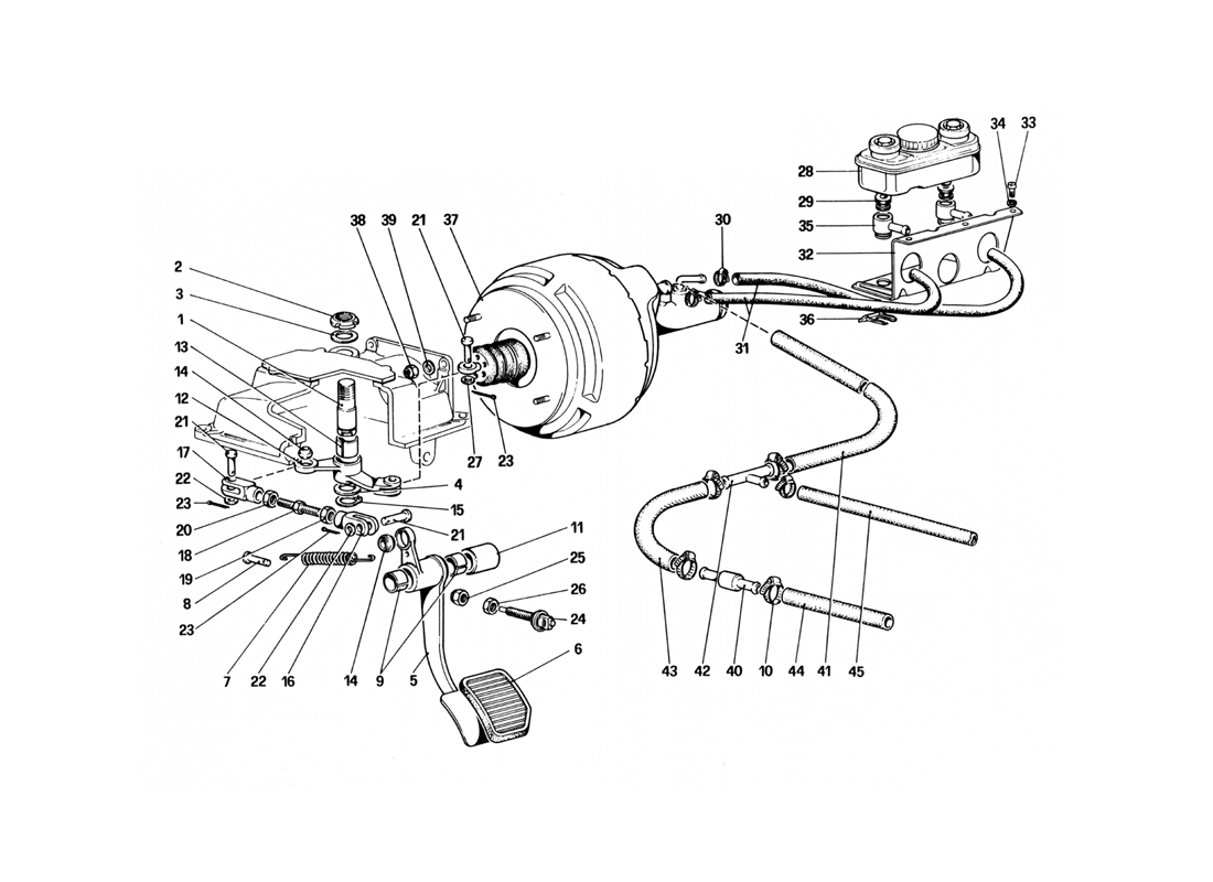 Schematic: Brake Hydraulic System