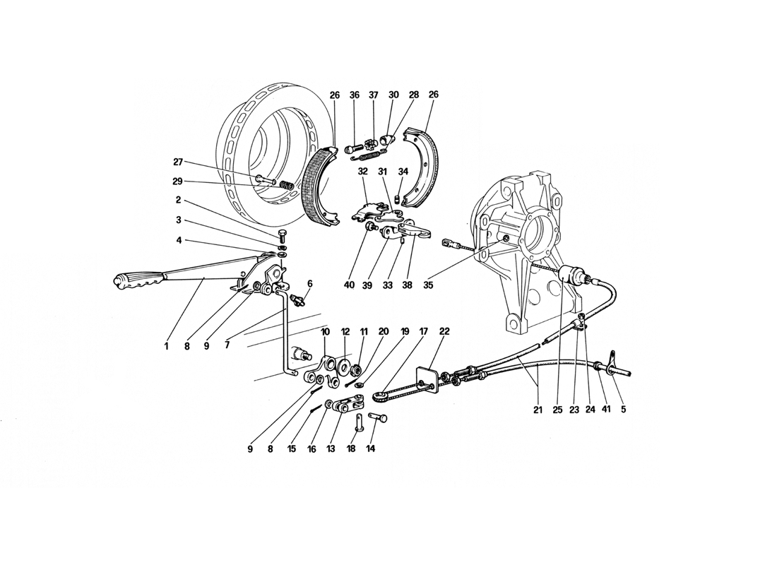 Schematic: Hand-Brake Control