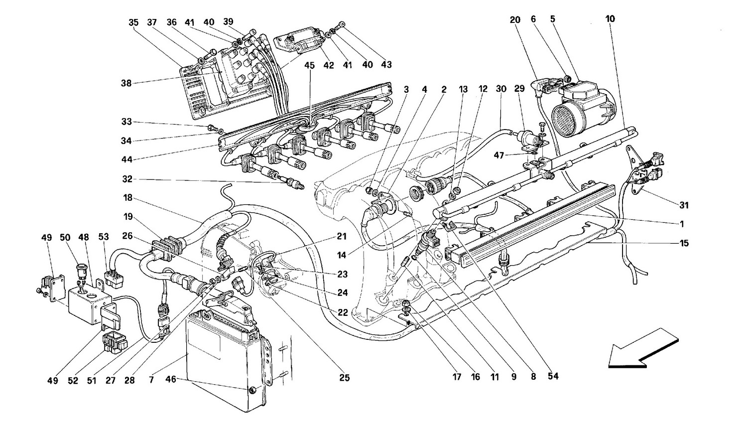 Schematic: Air Injection - Ignition