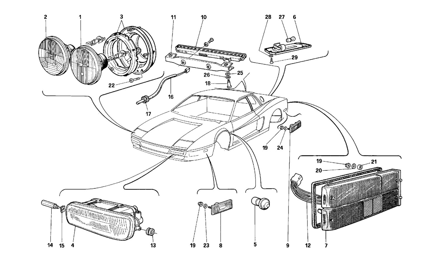 Schematic: Lamps