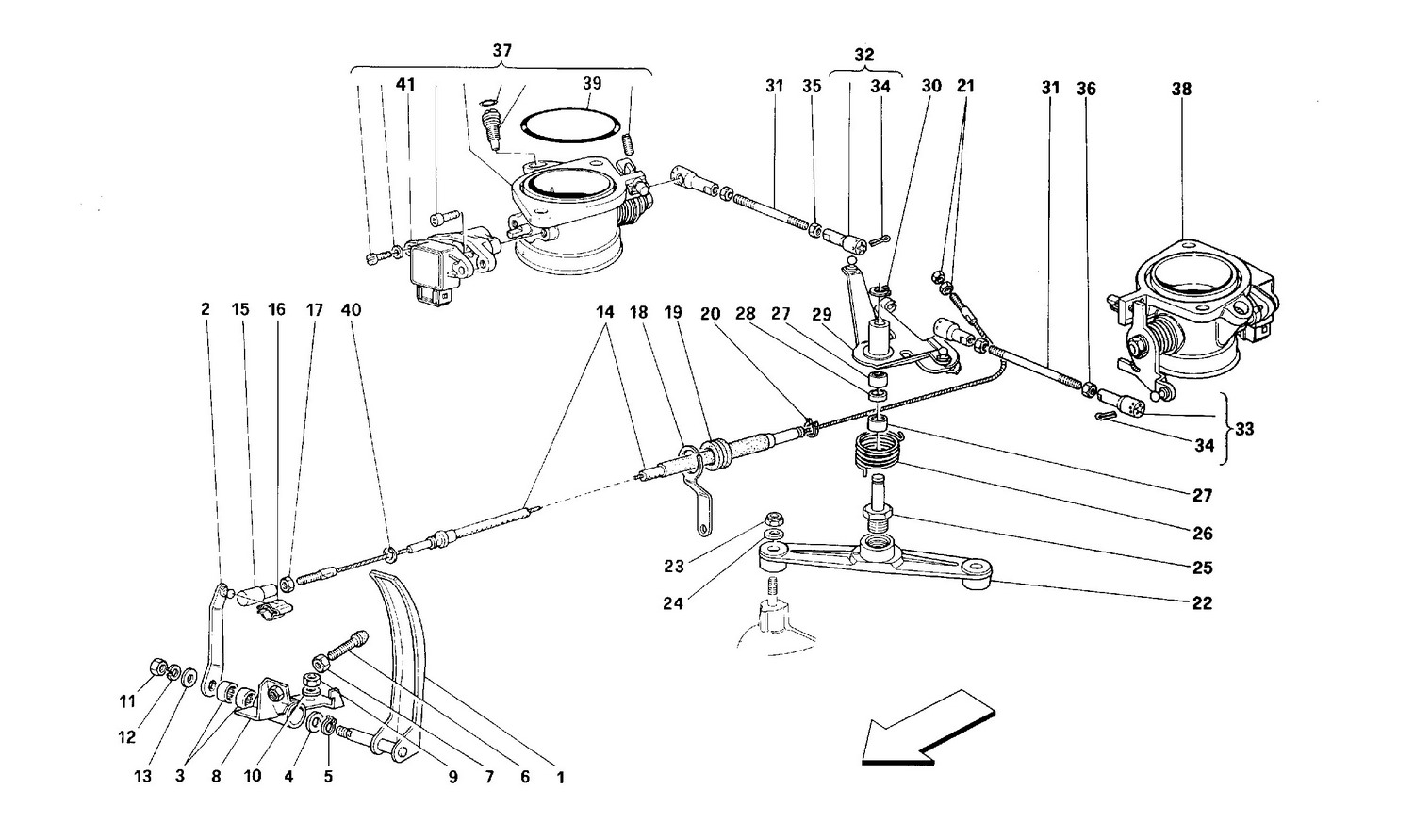 Schematic: Throttle Control - Lhd