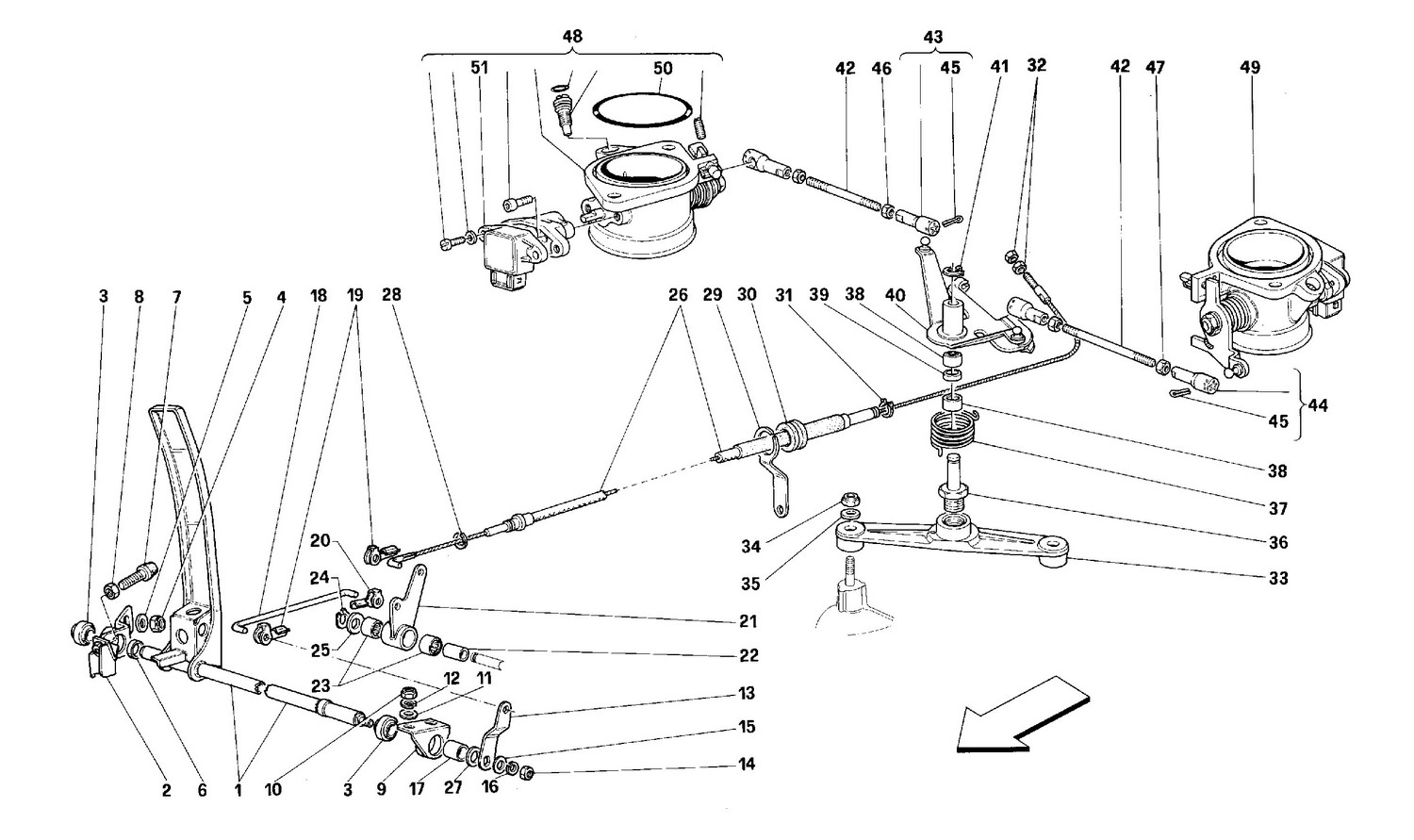 Schematic: Throttle Control - Rhd