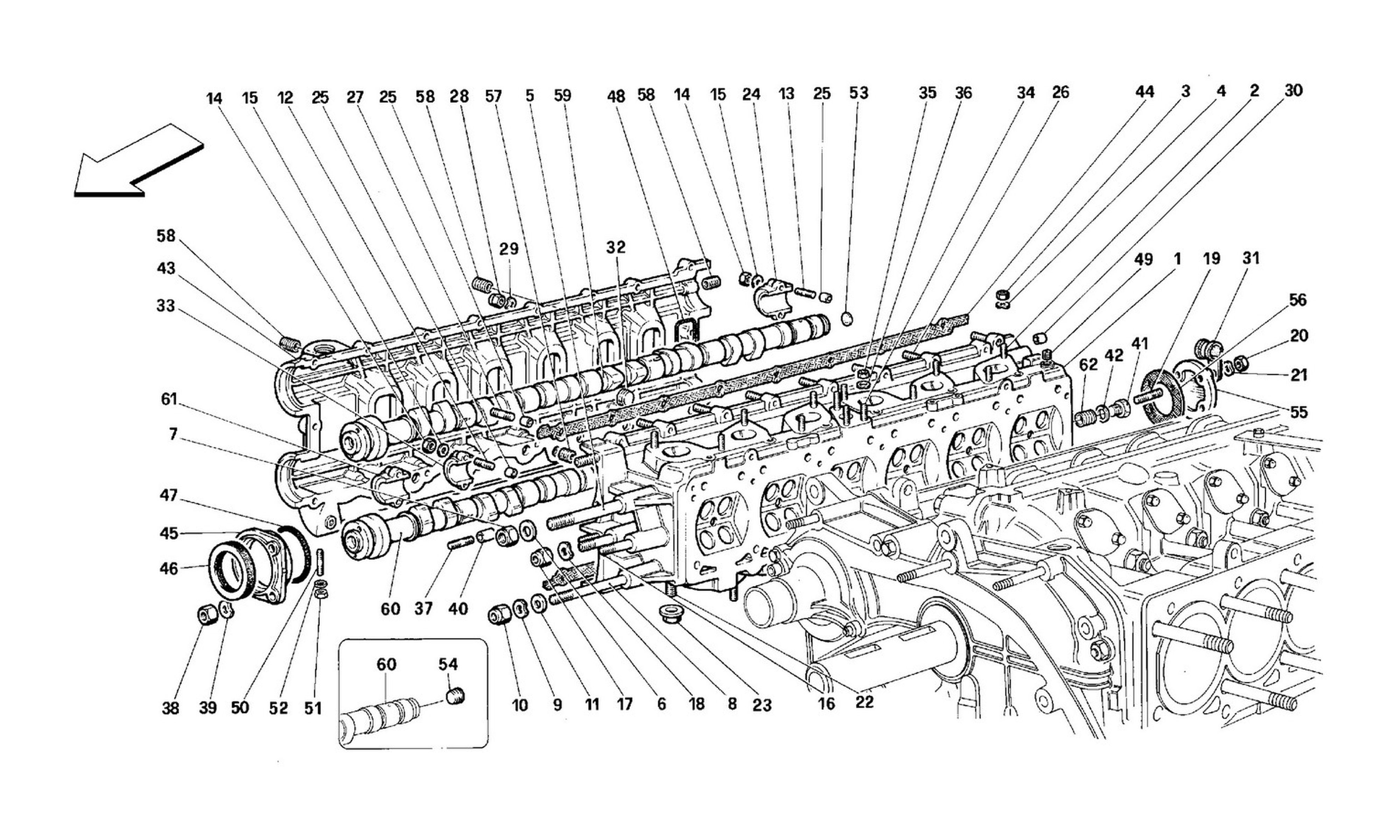 Schematic: Right Cylinder Head