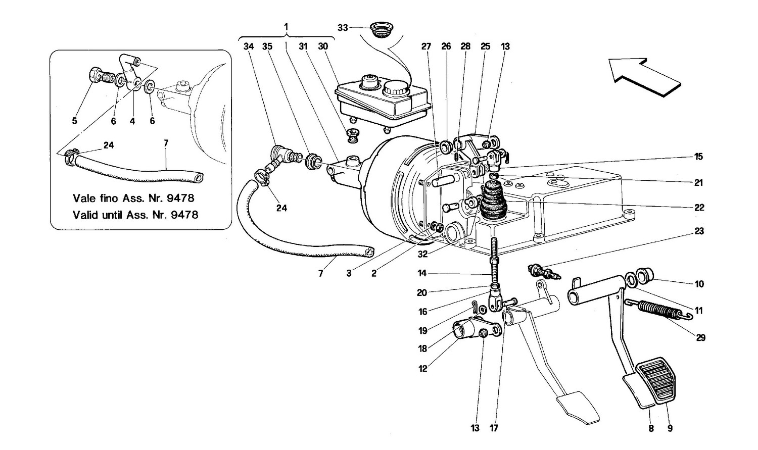 Schematic: Brake Hydraulic System - Lhd