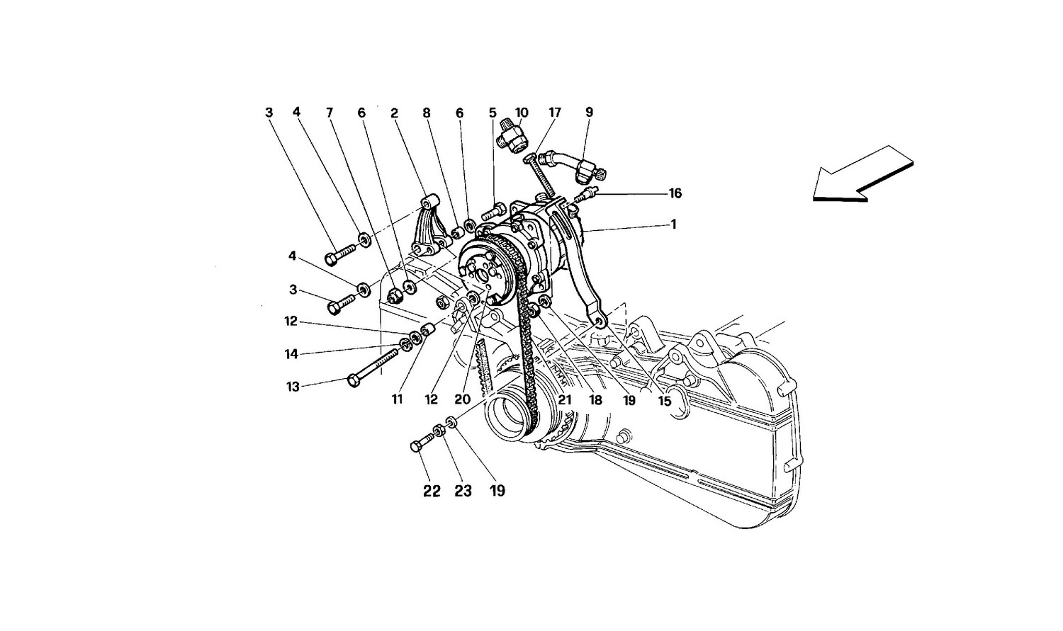 Schematic: Air Conditioning Compressor