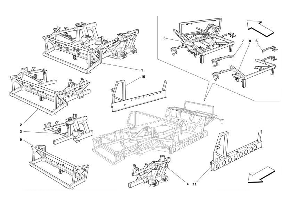 Schematic: Frame And Structures