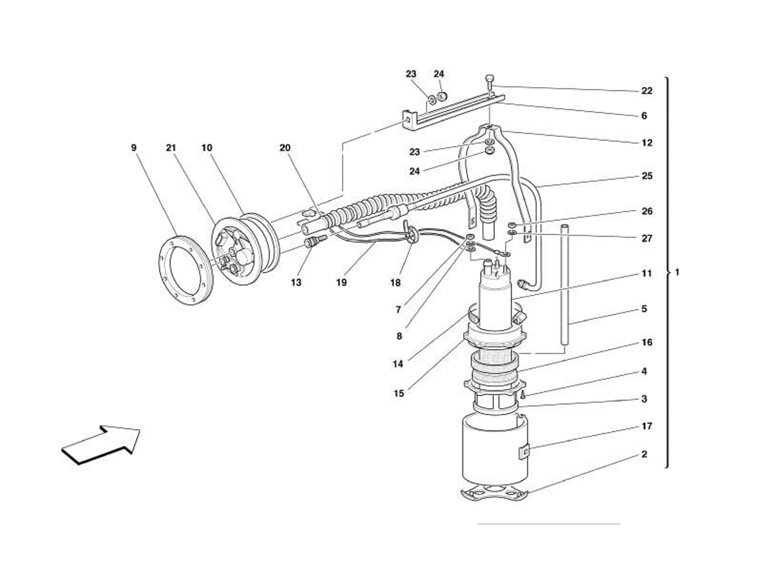 Schematic: Fuel Pump