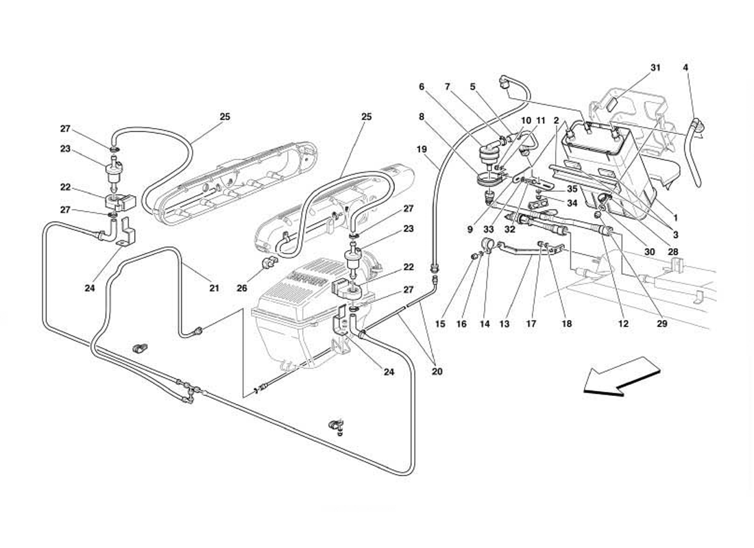 Schematic: Antievaporation Device -Valid For Usa And Cdn-