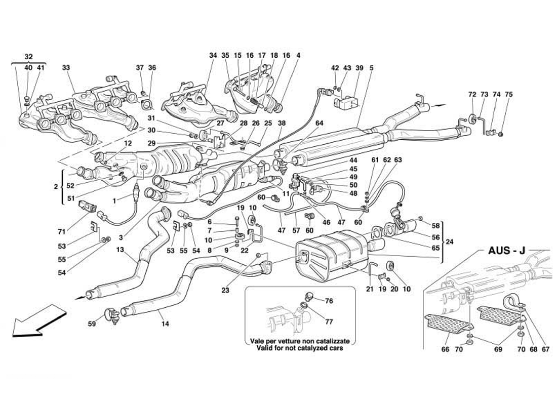 Schematic: Exhaust System