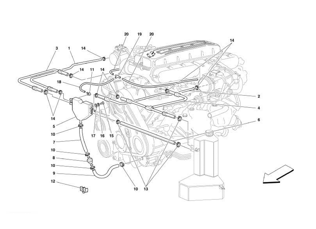 Schematic: Blow-By